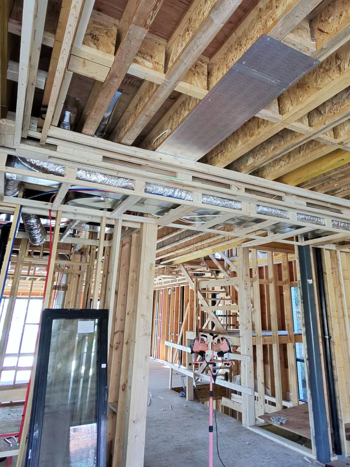 Duct work installation 13