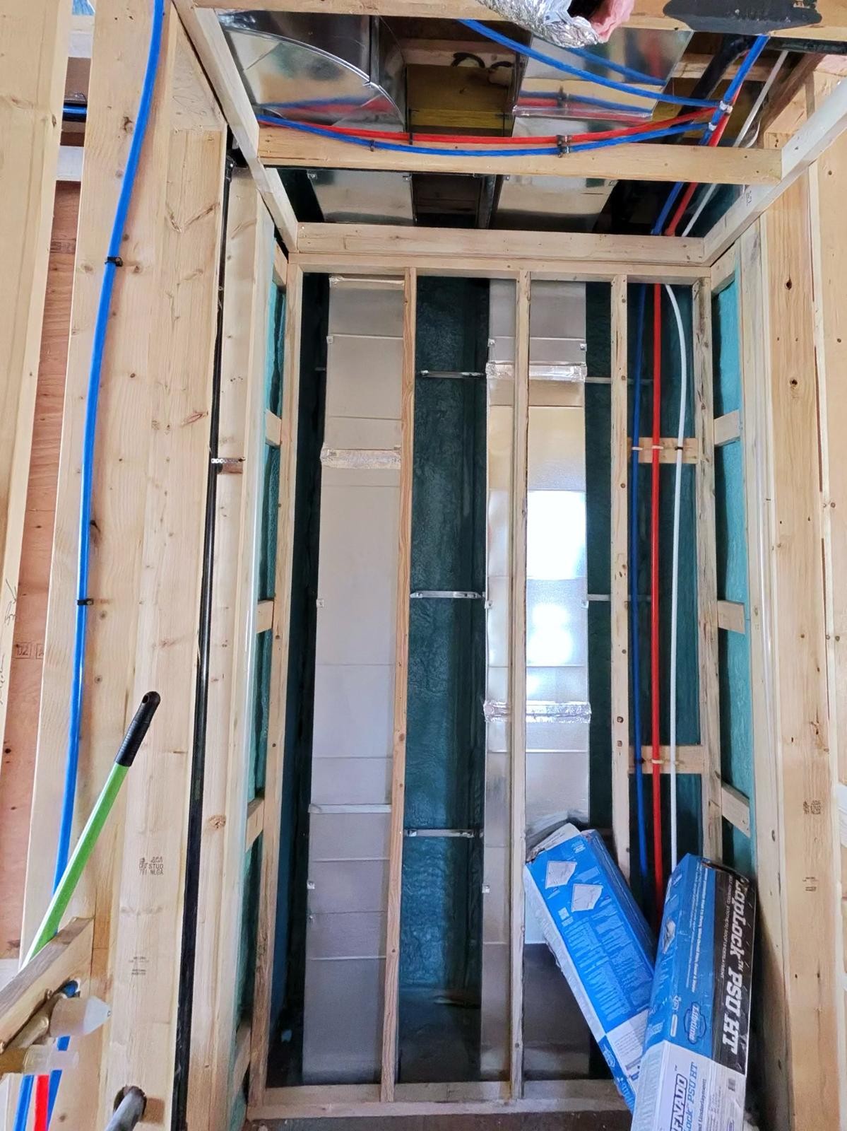 Duct work installation 16