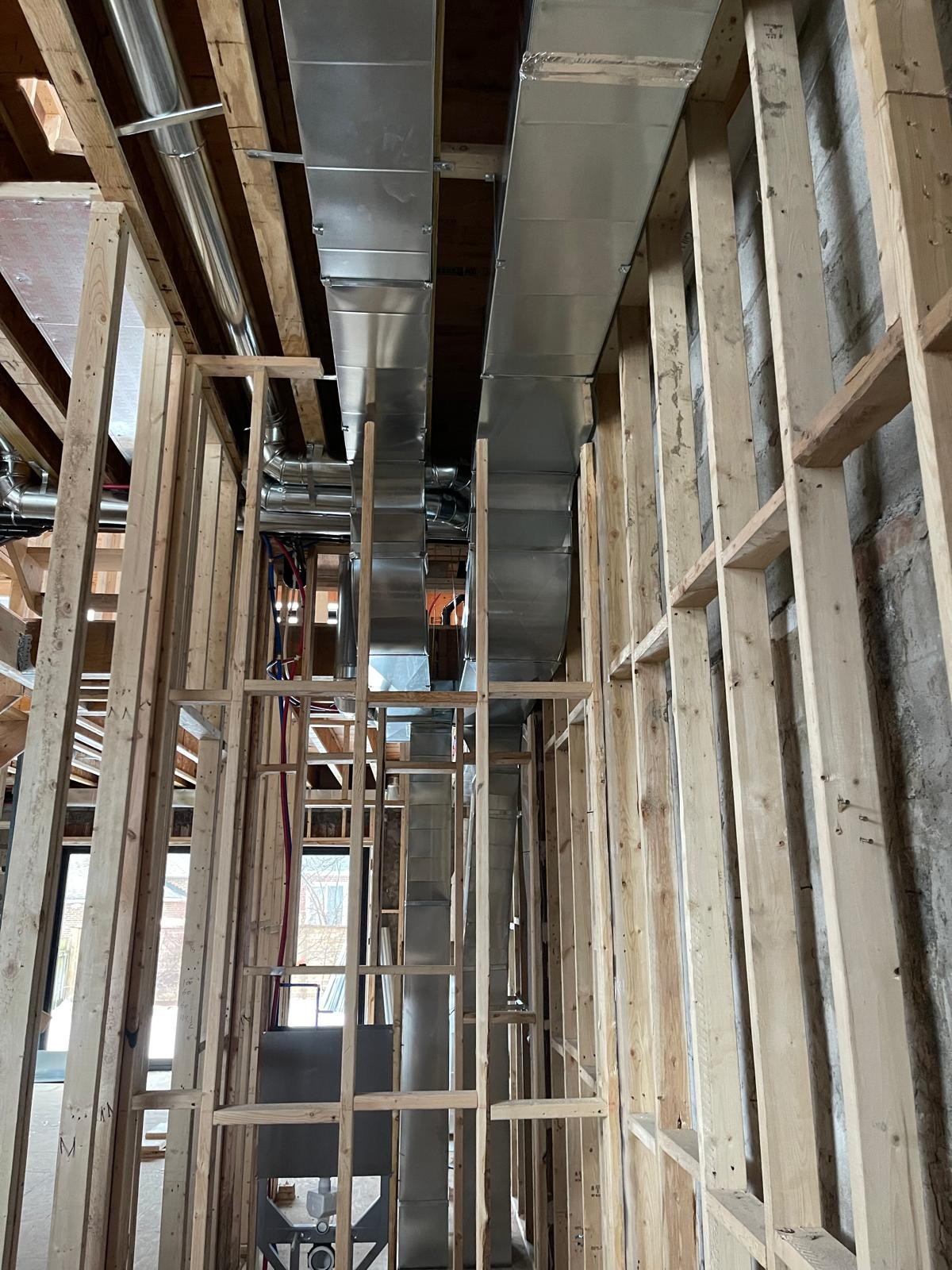 Duct work installation 7