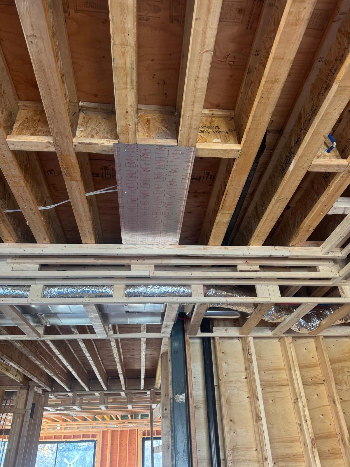 Duct work installation 8