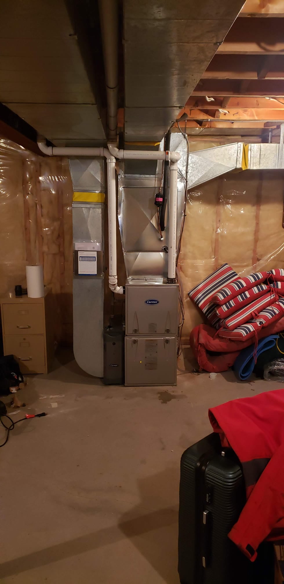 Furnace installation 4