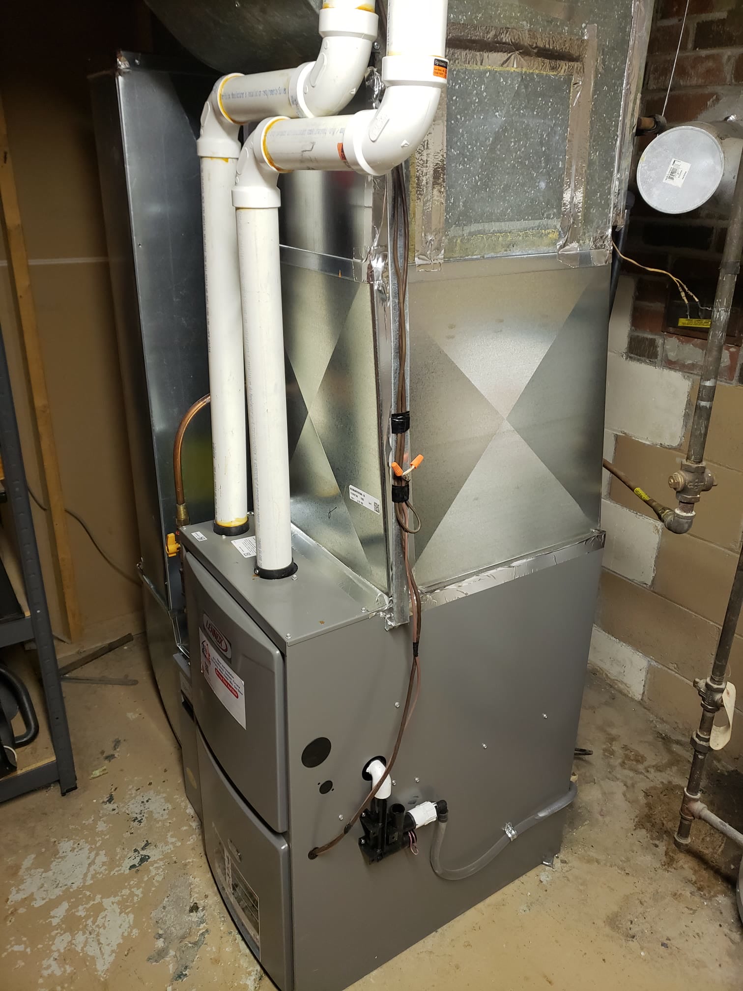 Furnace installation 5