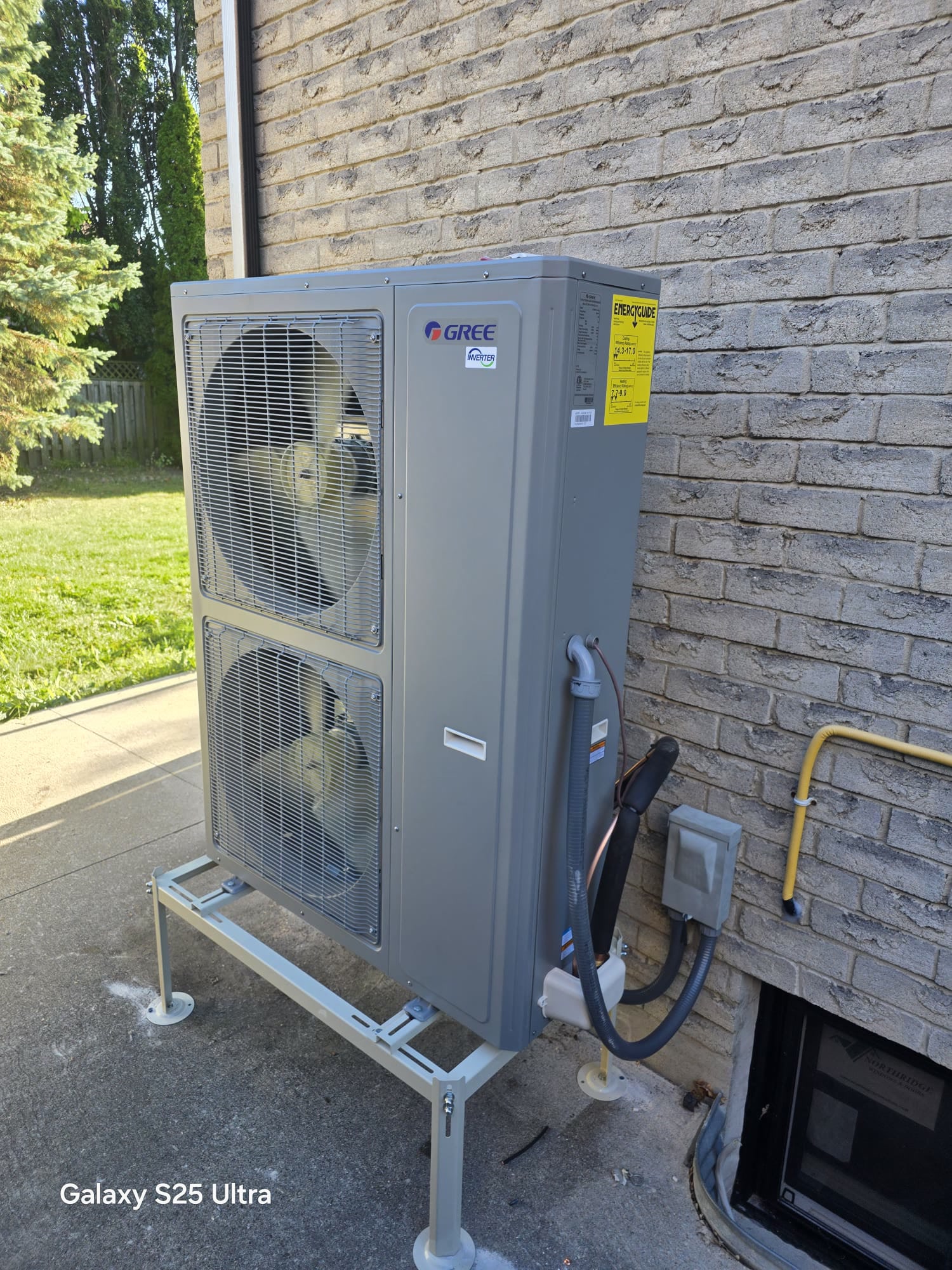 Heat pump installation 6