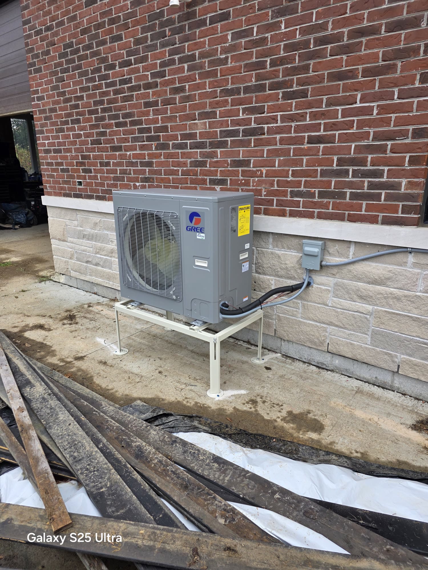 Heat pump installation 5