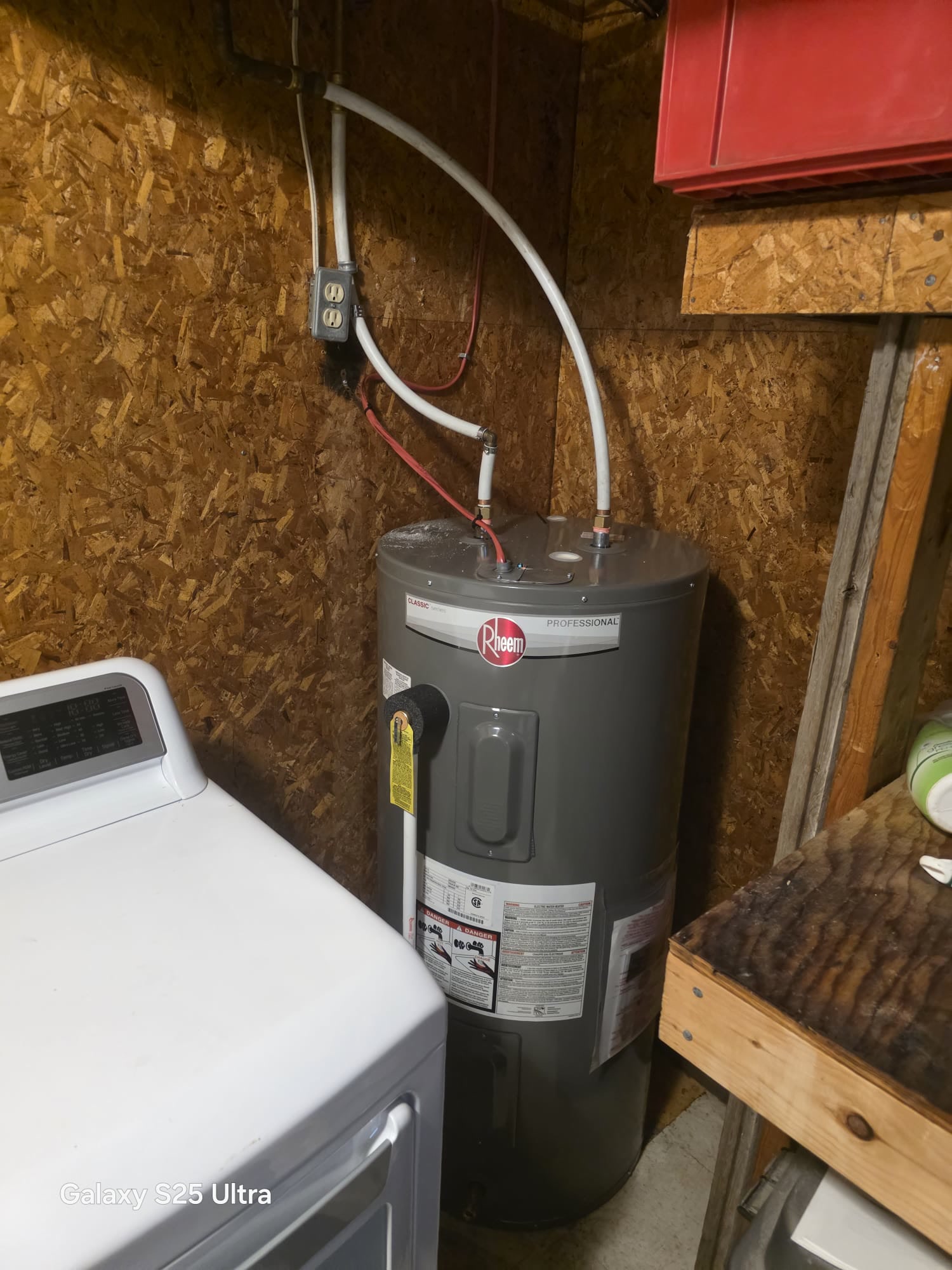 Hot water system installation 2