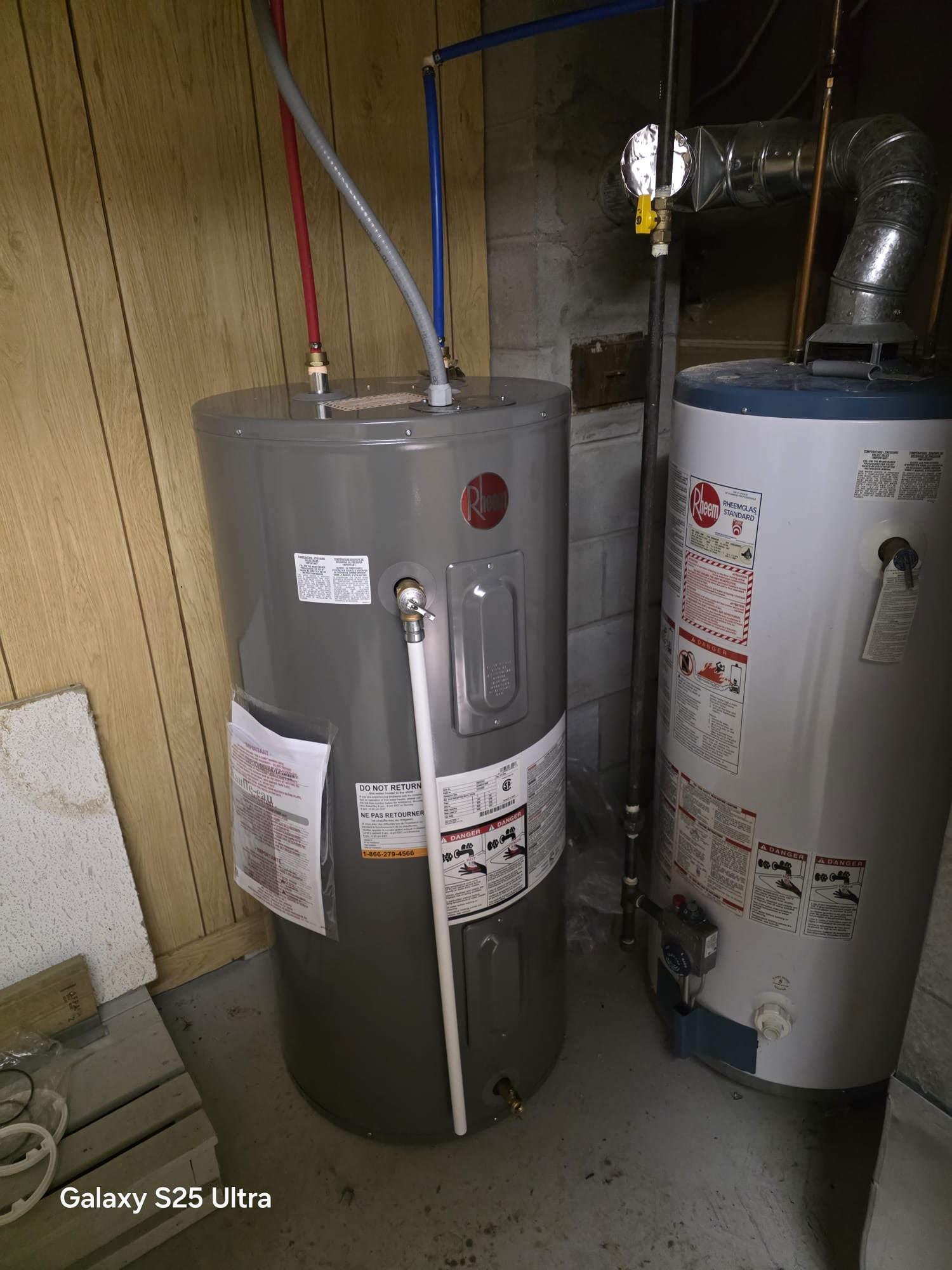 Hot water system installation 5