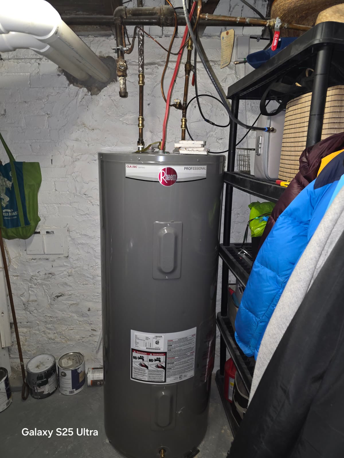 Hot water system installation 6